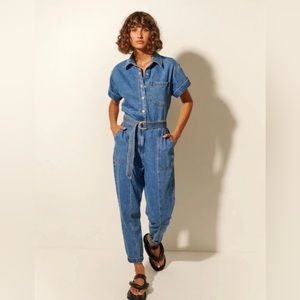 KIVARI TAHLIA DENIM JUMPSUIT